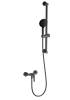 Смеситель для душа Wonzon & Woghand WW-4570-BGG с гарнитуром, темный графит