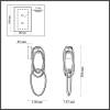 Настенный светильник Odeon Light Exclusive Space 4875/33WL фото 5