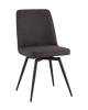 Стул Stool Group Flatt OS-2451Z Lumos-17 DUAL темно-серый, вращающийся