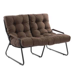 Диван Tetchair Ergo 25090 коричневый, рогожка