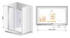 Душевая дверь в нишу Cezares Premier Soft W BF1 150 C Cr IV фото 7