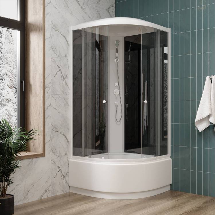 Душевая кабина Parly Classic Эконом EC821 80х80, с высоким поддоном, монтаж без силикона