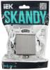 Выключатель 1-клавишный перекрестный IEK Skandy SK-V13-0-10-K50 никель фото 6