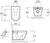 Комплект  Система инсталляции Grohe Rapid SL 38775001 4 в 1 с кнопкой смыва + Унитаз подвесной Jacob Delafon Rodin+ EDY102-00 + Крышка-сиденье Jacob Delafon Rodin+ E23280-00 с микролифтом фото 9