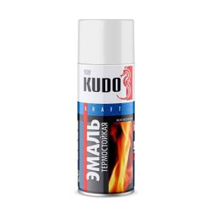 Эмаль термостойкая KUDO KU-5003 белая 0.52 л