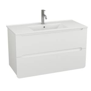 Тумба под раковину Veneciana Orinoko 100 510036 белый глянец