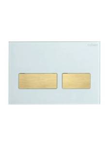 Кнопка смыва Cezares Relax Lux LUX-GB-2-BORO пластик, стекло