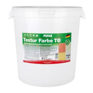 Штукатурка акриловая Pufas Textur Farbe ТФ шагрень шуба 1 мм 30 кг