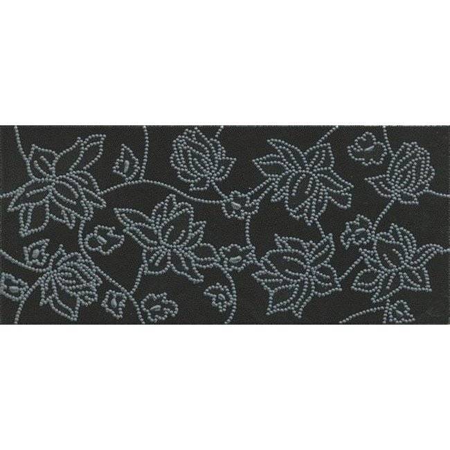 Декор Piemme Valentino Harmony VC585 Ricamo Nero 20x45