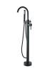 Смеситель для ванны Boch Mann Braies Matt Black BM8921, напольный черный