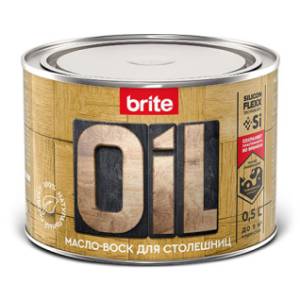 Масло-воск для столешниц Brite Flexx бесцветный 0.5 л