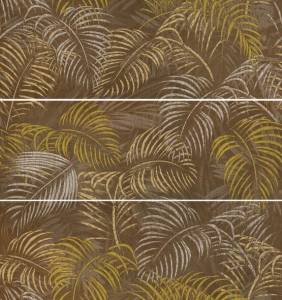 Панно Ape Ceramica Meteoris MPL-003038 Set (3) Aurelia Oxid 35x100