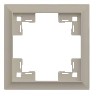 Одноместная рамка Rikett Classic 35910 LT латте