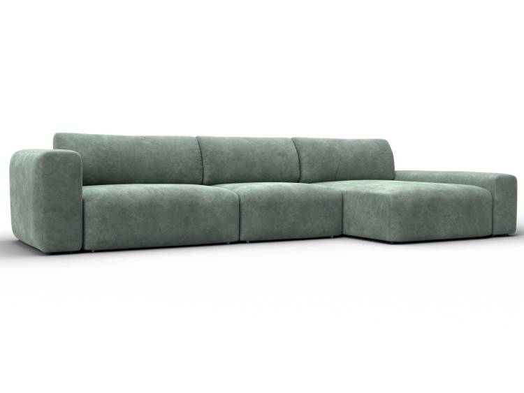 Диван угловой Лига Диванов Лига-066 131218 Зеленый