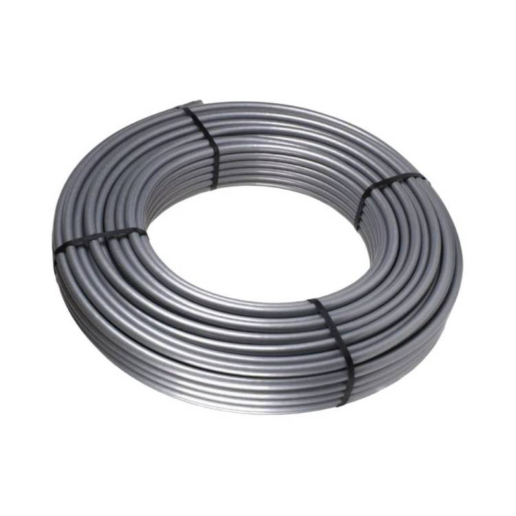 Труба из сшитого полиэтилена Varmega VM50101 Flex Pex-a/Evoh 16x2.2 мм, бухта 200 м, серебро