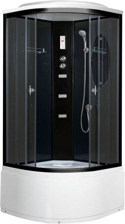 Душевая кабина Niagara NG-211-01N 90х90х220 с высоким поддоном, с сиденьем
