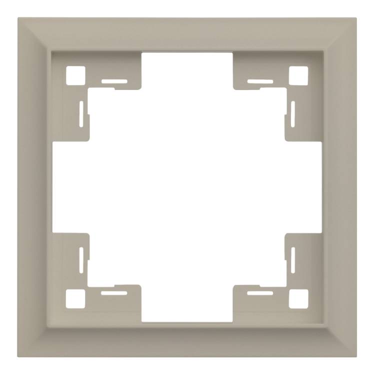 Одноместная рамка Rikett Classic 35910 LT латте