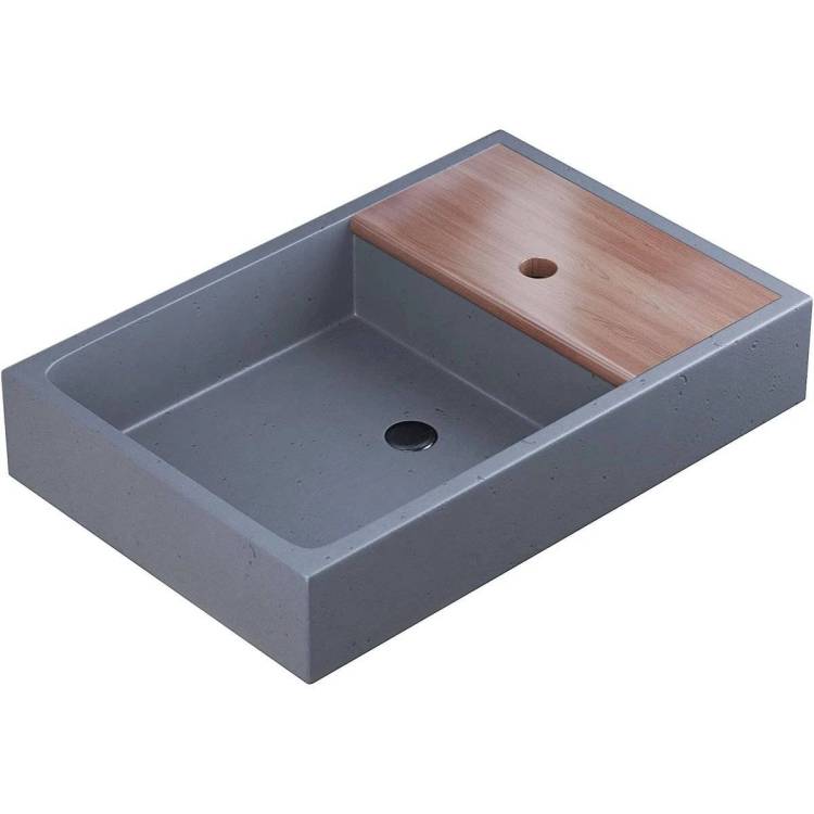 Раковина Uperwood Piter 291020214 60 см, графит