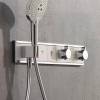 Термостатический смеситель Hansgrohe RainSelect 15356400 для ванны, белый - хром фото 2