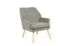 Кресло Stool Group Харви QH-8312K-WL 263-25 grey серый, деревянные ножки