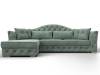 Диван угловой Лига Диванов Артис 128026L Зеленый фото 2