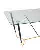 Стол обеденный Stool Group Даймакс FDC9143 DUAL прозрачный 180x90x75 фото 3