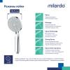 Душевая лейка Milardo Essential ESS5FCRM18 хром глянцевый фото 6