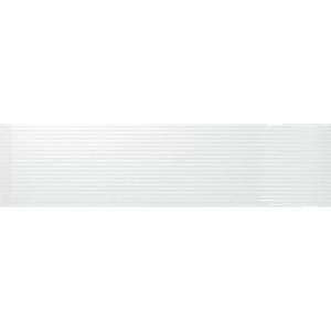 Керамическая плитка Amadis Stripes 8436552229514 Capital White Gloss 6.5x26.1
