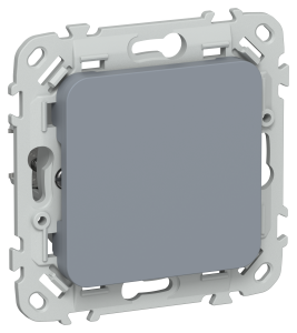 Заглушка с суппортом IEK Flite FI-PL10-K35 маренго