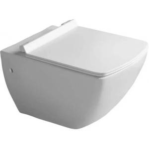 Унитаз подвесной Isvea Purita 10PL02008SV безободковый, белый