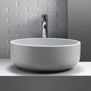 Раковина Kerasan Ciotola 430230 накладная, белый матовый