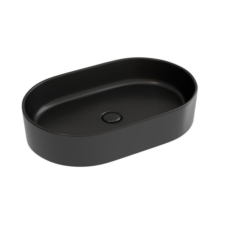 Раковина Ceramica Nova Element CN6048MB черный матовый, 60.8x38.5