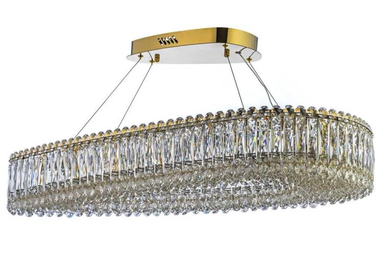 Люстра подвесная хрустальная светодиодная Dio D`arte Elite Entratico L 1.5.95x45.100 G