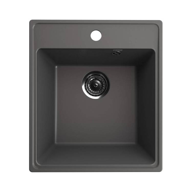 Кухонная мойка Ulgran Quartz Forte 425-09 мокрый асфальт