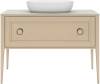 Тумба под раковину Kerama Marazzi Plaza Classic NEO PL.CN.120.1+1\CAP.M напольная 1+1 ящик 120, капучино матовый