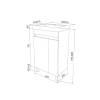 Тумба с раковиной Iddis Zodiac ZOD5CDFi95K белый фото 3