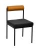 Стул Stool Group Балла FDC7287 sDC6095-10+b270-28 темно-серый, коричневая экокожа