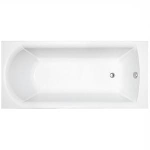 Ванна из искусственного камня Delice Astra DLR330053-G 170x70, белая глянцевая, без ножек