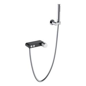 Смеситель для ванны Boheme Stick 123-BCR Black Diamond Chrome