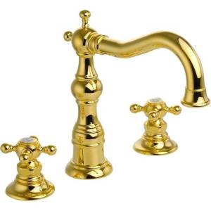 Смеситель для раковины Migliore Arcadia 18397 золотой