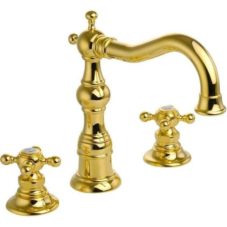 Смеситель для раковины Migliore Arcadia 18397 золотой