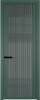 Межкомнатная дверь Profil Doors 3 AGP цвет профиля Зеленый воск, стекло безопасное 6 мм мору тонированное 600x2000