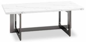 Стол журнальный Stool Group Нэйтан ECT-0106-GM сталь темный хром 122x61