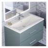 Раковина Uperwood Foster Quartz 291030036 белая матовая, жасмин, 80x45.5 фото 3