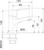 Смеситель для раковины Milardo Helic HELSB00M01 фото 3
