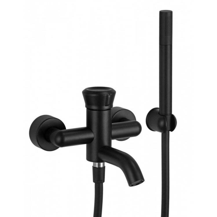 Смеситель для ванны Remer Element ET02NO черный матовый