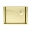 Мойка кухонная Paulmark Next-Skew 58 Uni PM885844-LG Светлое Золото, 58x44