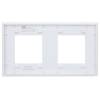 Рамка 2-постовая IEK Skandy SK-M22-G-K01 арктический белый фото 2