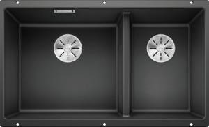 Мойка кухонная Blanco Subline 430/270-U 523151 антрацит