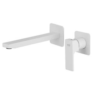 Смеситель для раковины Remer Absolute AU15PLBO белый матовый